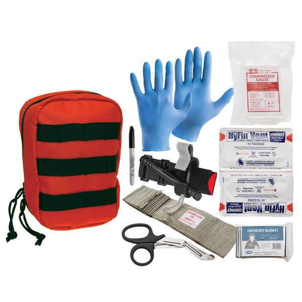 Propac Level 2 Bleeding Control Molle Kit, Orange K3552-MOLLE-ORG